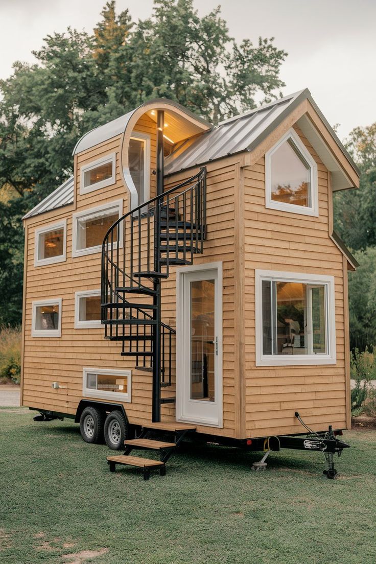 Tiny house ve bungalov konsept görseli 44
